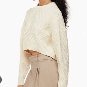 Sunday Best Peggy Cropped Sweater